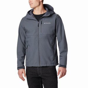 Columbia Ascender™ Hooded Mjukt Skal Jacka Herr MörkGrå (VQBXA6832)